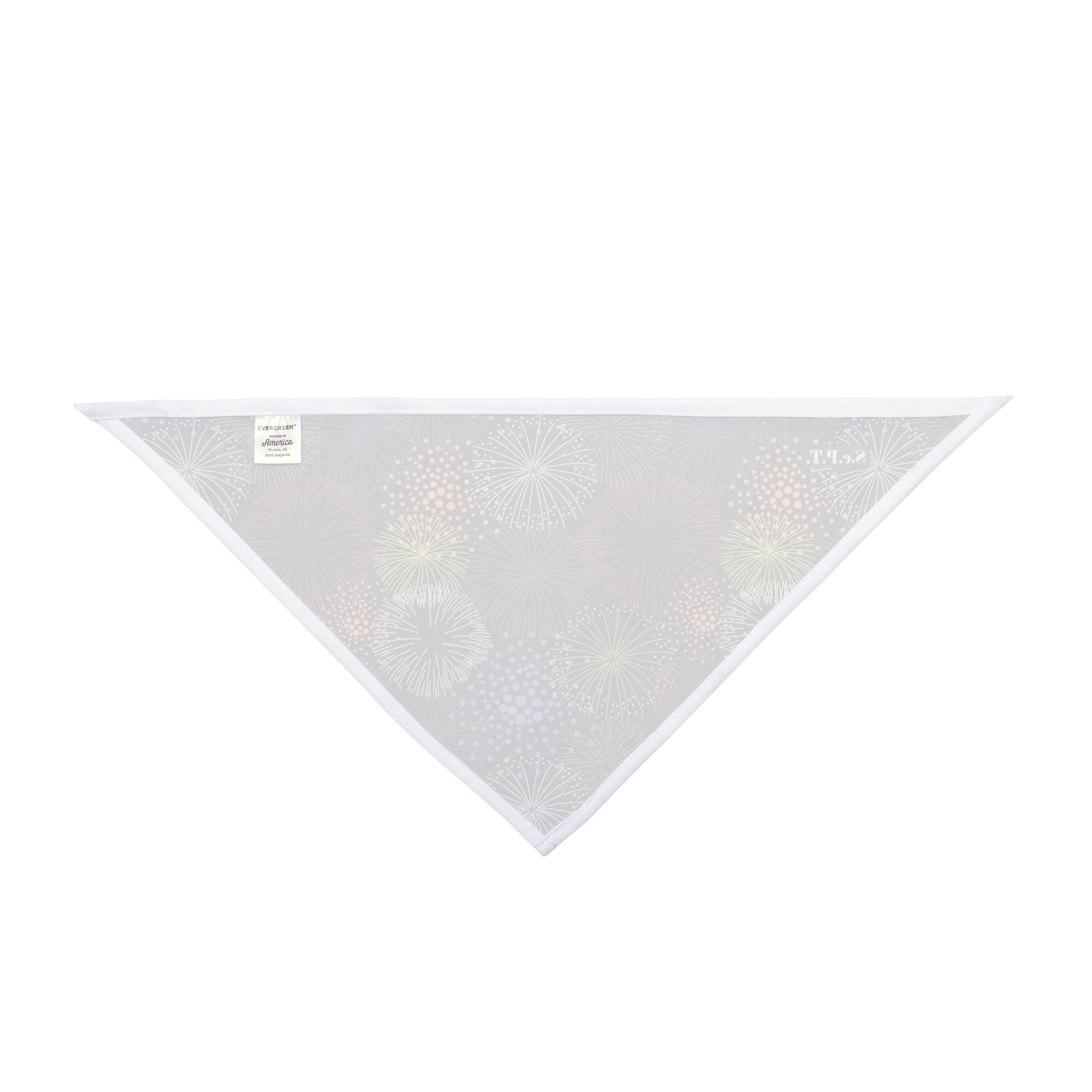 Dark Celebration Fireworks Print Dog Pet Bandana - (S.e.P.T.™) - Image 3
