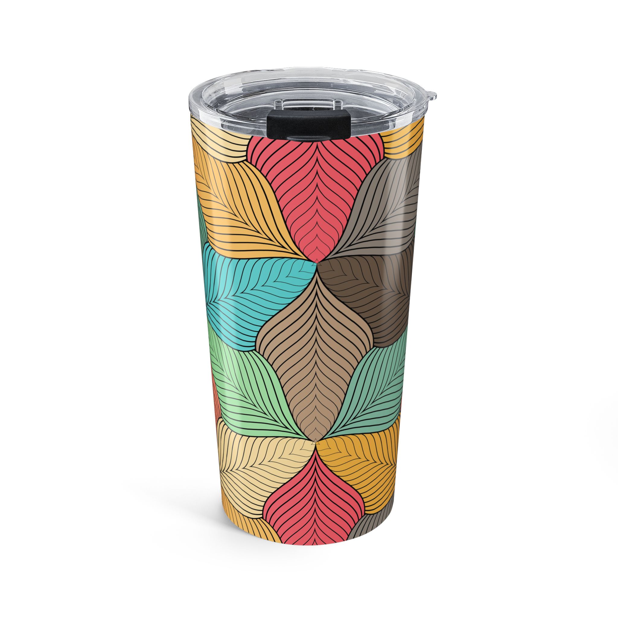 Mid-Century Modern Wavy Abstract Print #2 - Tumbler 20oz - (S.e.P.T.™)