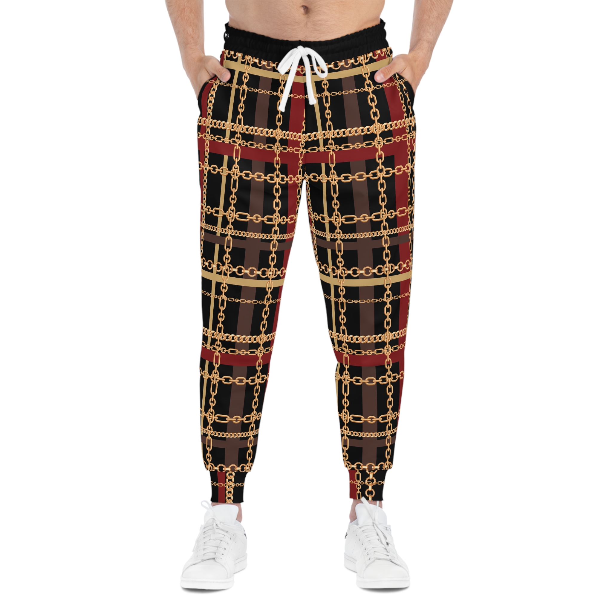 Regal Tartan Chain Plaid w/Treasure Pockets™ Athletic Joggers (S.e.P.T.™) - Image 2