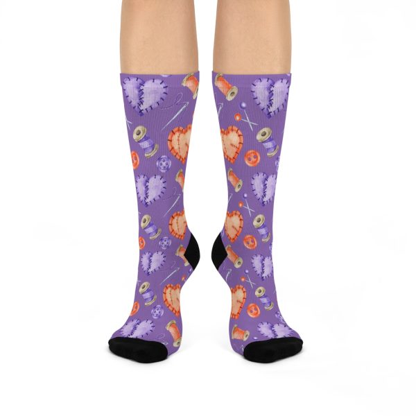 Pin Pal Voodoo Doll Cushioned Crew Socks