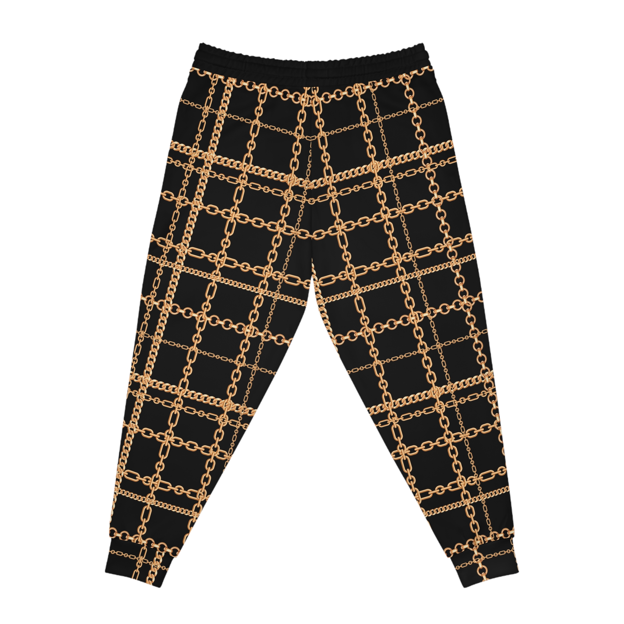 Luxury Baroque Gold Chain Plaid w/Treasure Pockets™ Athletic Joggers (S.e.P.T.™) - Image 5