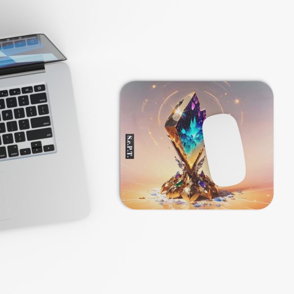 Crystal Dawn Radiant Faceted Gemstones - Mouse Pad - (S.e.P.T.) - Image 4
