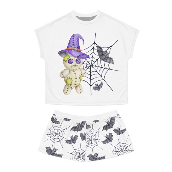 Voodoo & Vamps Spooky Women's Short Pajama Set (AOP) - Image 2