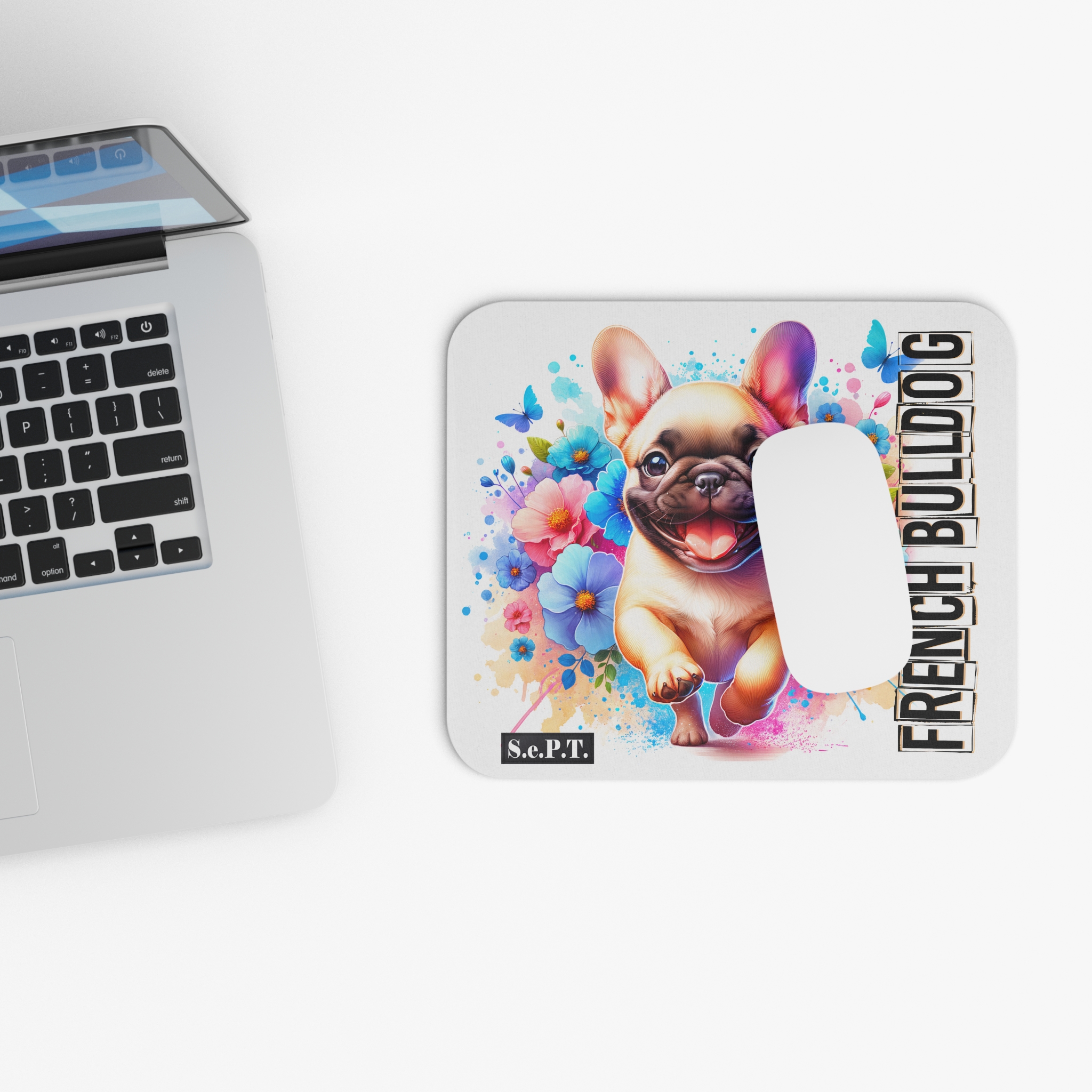 Dog French Bulldog - 9x8 Mouse Pad - (S.e.P.T.™) - Image 4
