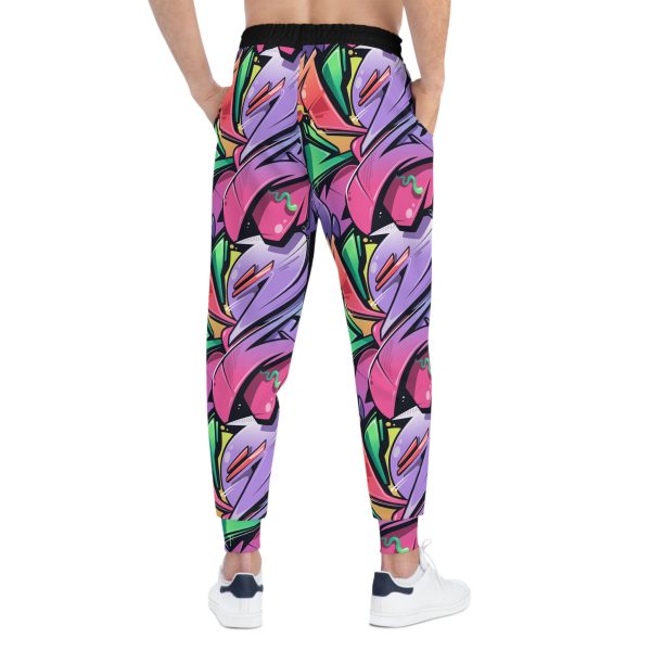 Fresh Tag Graffiti Athletic Joggers (AOP) - Image 4