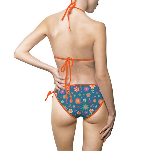 Boho Hippie Garden Women's Bikini Swimsuit (AOP) - Image 3