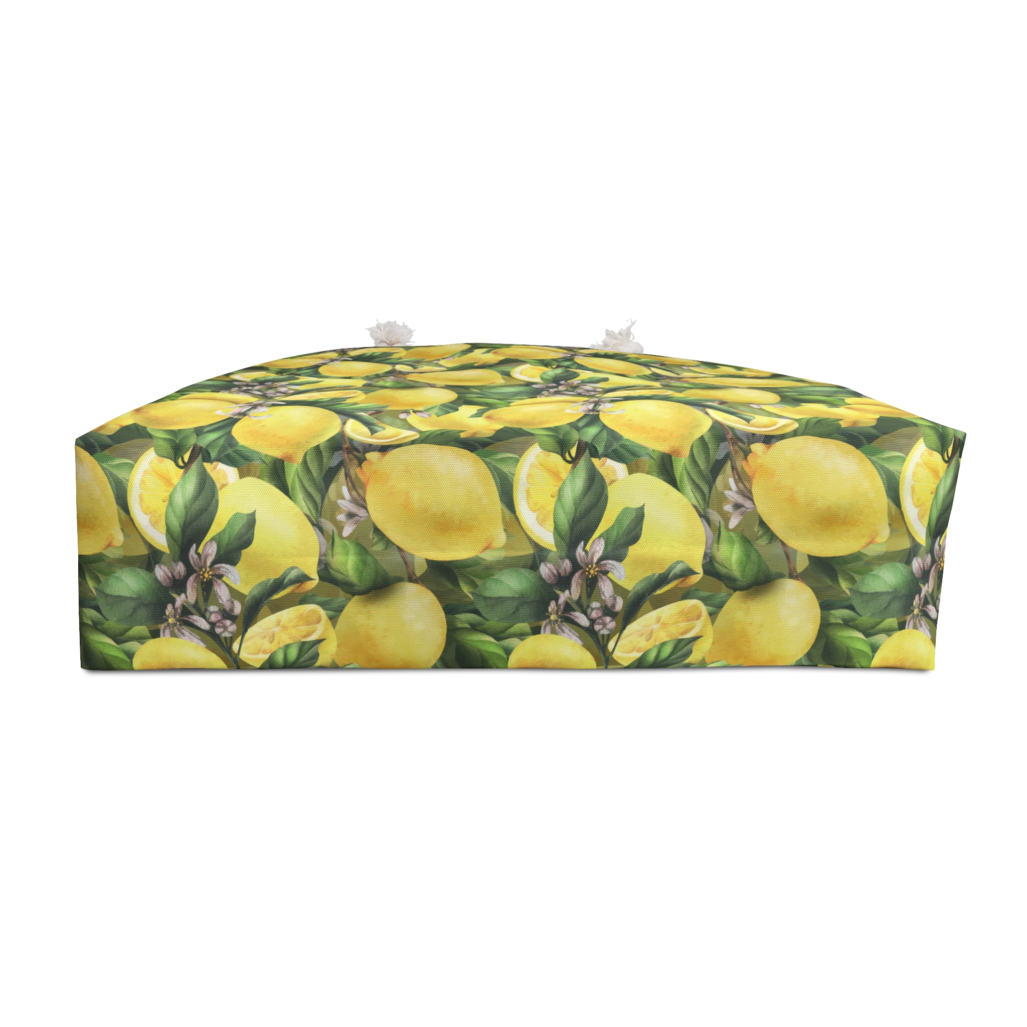 Bright Citrus Lemon Garden Pattern Weekender Bag (S.e.P.T.™) - Image 4