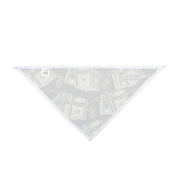 Bundled Money and Chain Pattern Pet Bandana - (S.e.P.T.) - Image 2