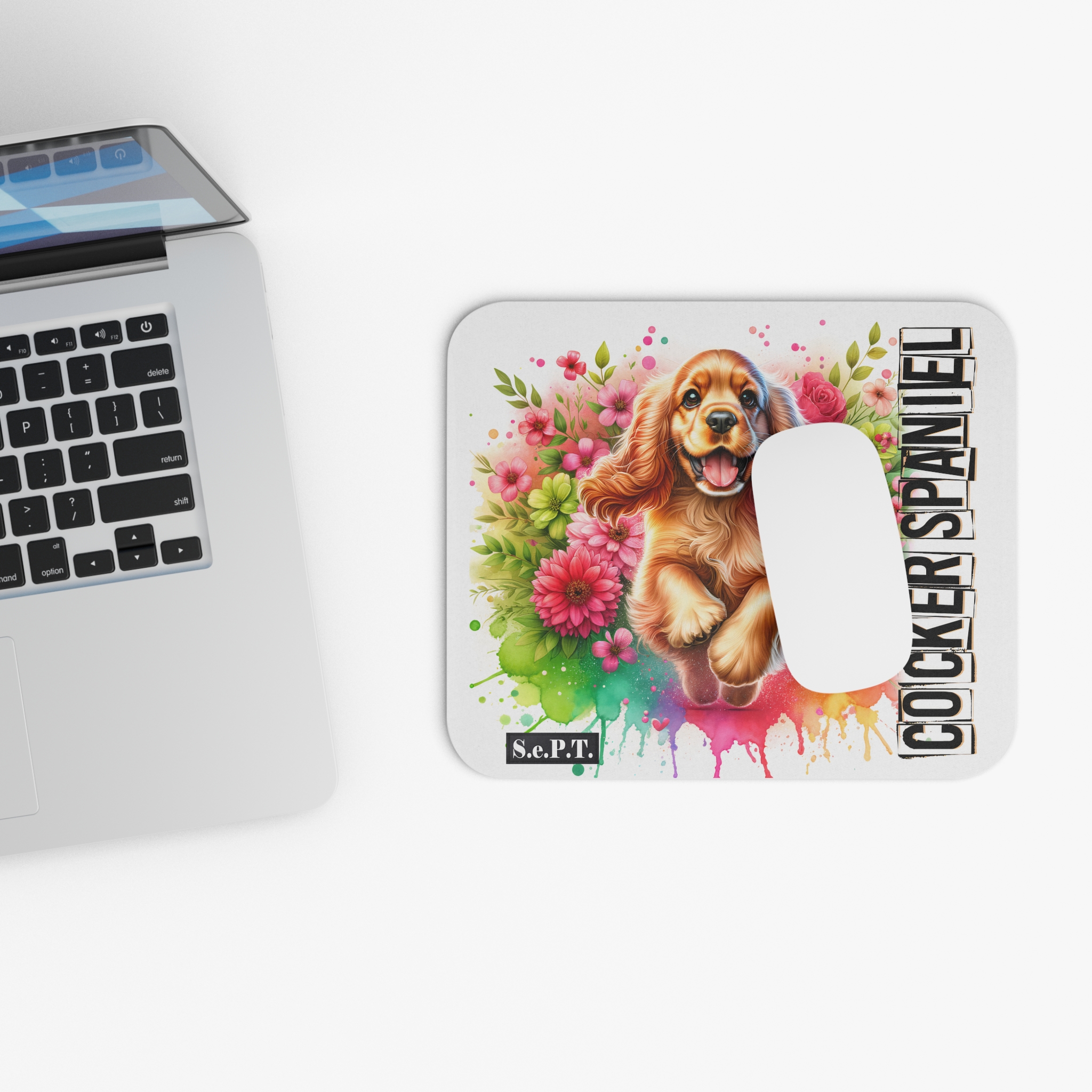 Dog Cocker Spaniel - 9x8 Mouse Pad - (S.e.P.T.™) - Image 4