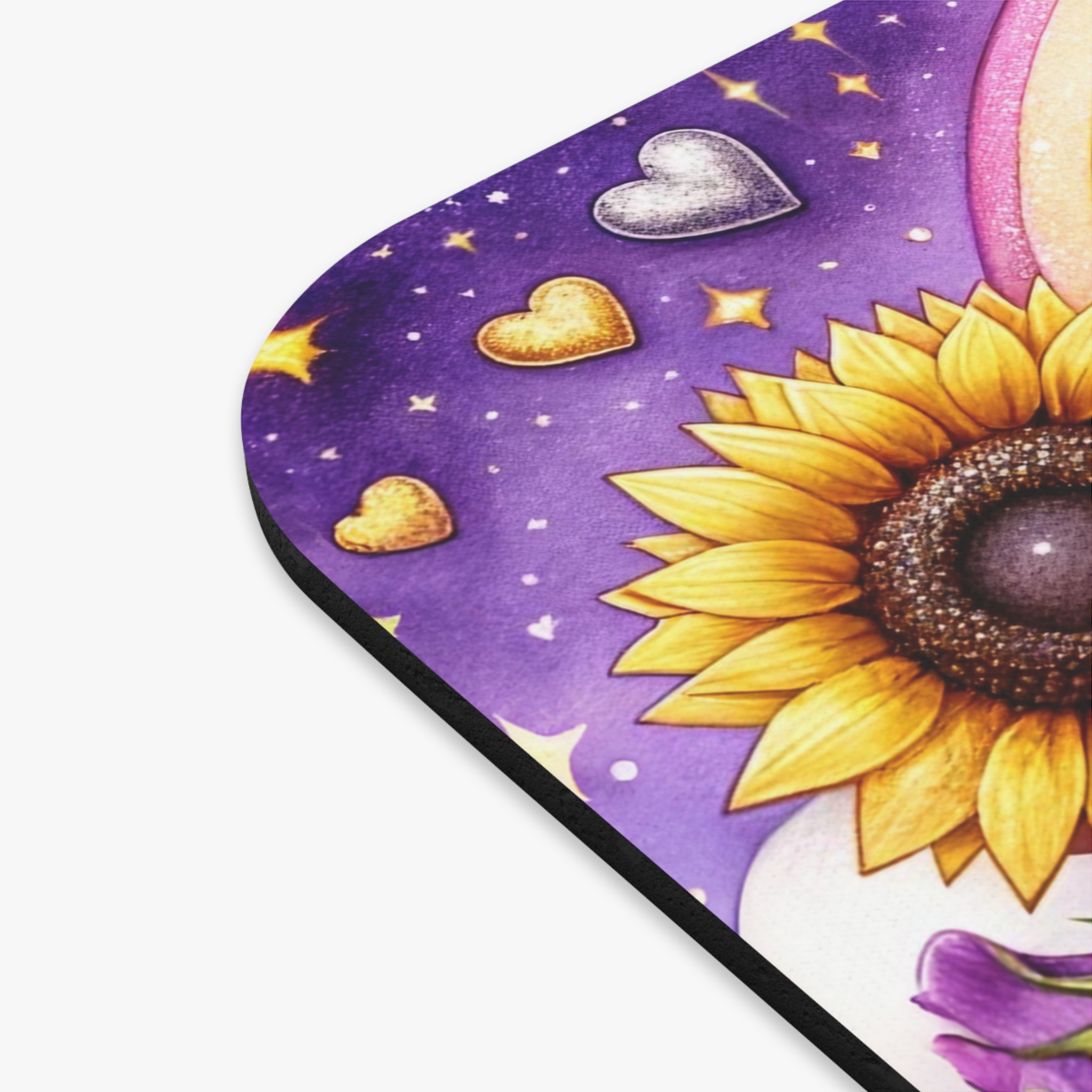 Floral Unicorn (Design 11) - 9x8 Mouse Pad - (S.e.P.T.) - Image 2