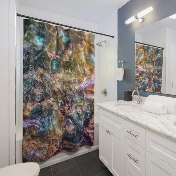 Labradorite Gemstone Shower Curtain Option 2 (S.e.P.T.) - Image 3