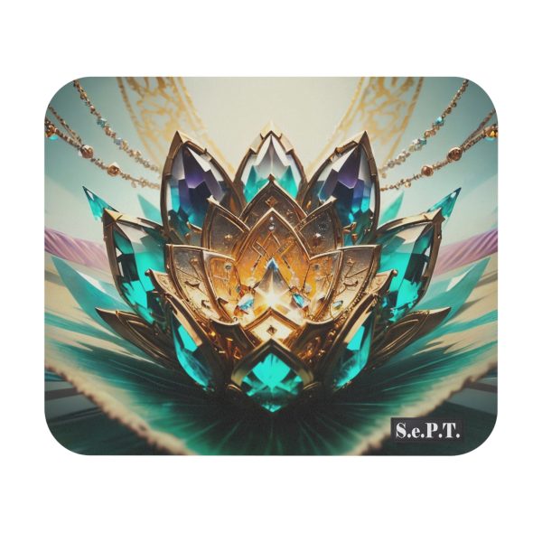 Fantasy Jewelled Flower Gemstones - Mouse Pad - (S.e.P.T.)