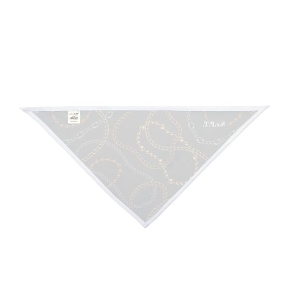 Mixed Metal Chain and Rope Pattern Pet Bandana - (S.e.P.T.) - Image 7