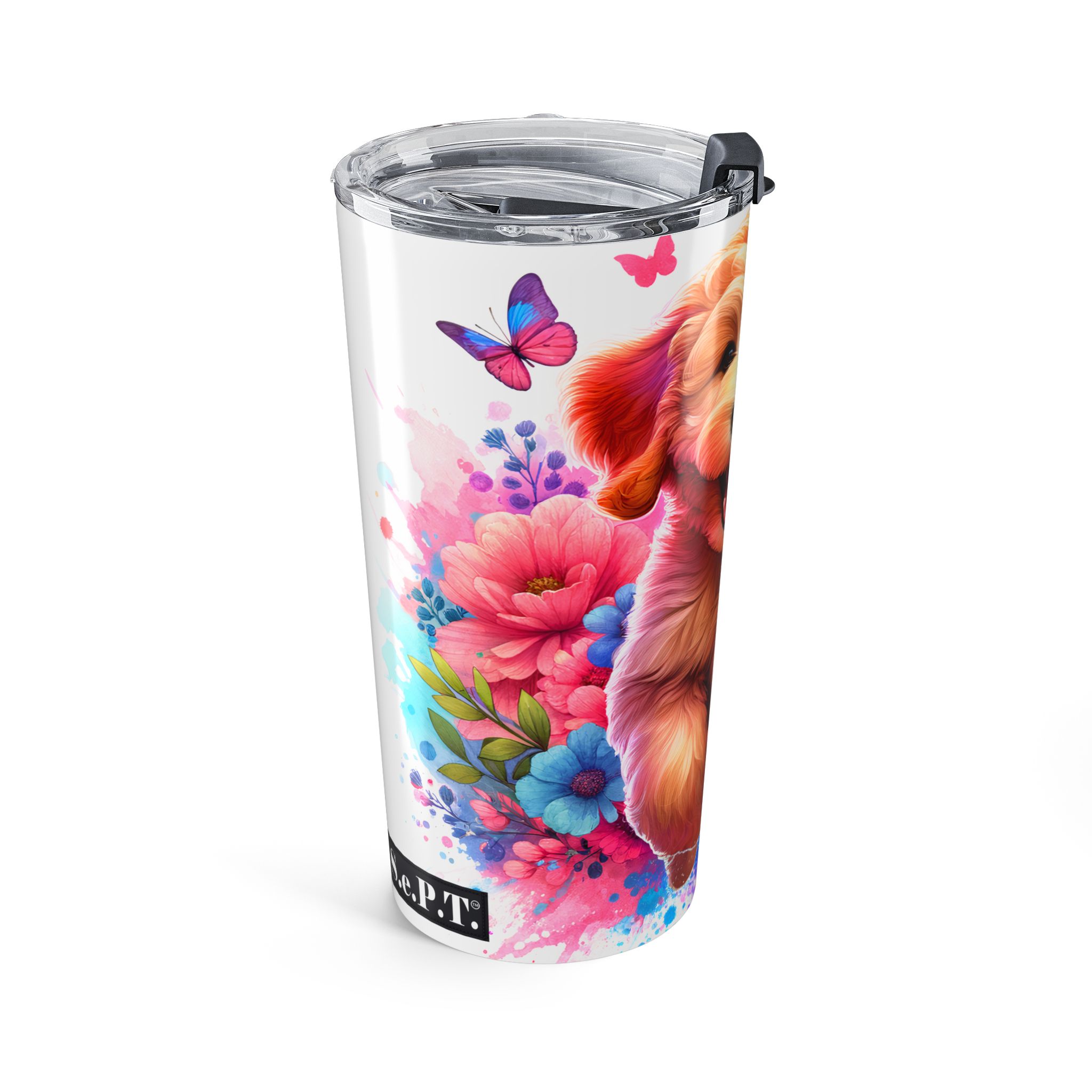 Dog Golden Doodle - Tumbler 20oz - (S.e.P.T.™) - Image 3