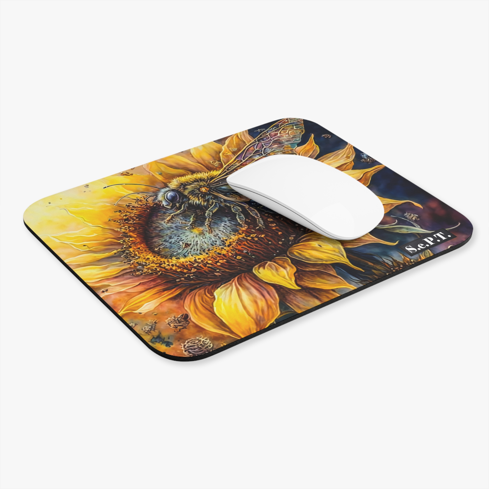 Bumble Bee (Design 2) - 9x8 Mouse Pad - (S.e.P.T.™) - Image 3