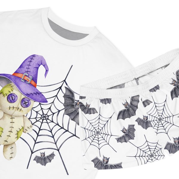 Voodoo & Vamps Spooky Women's Short Pajama Set (AOP) - Image 4