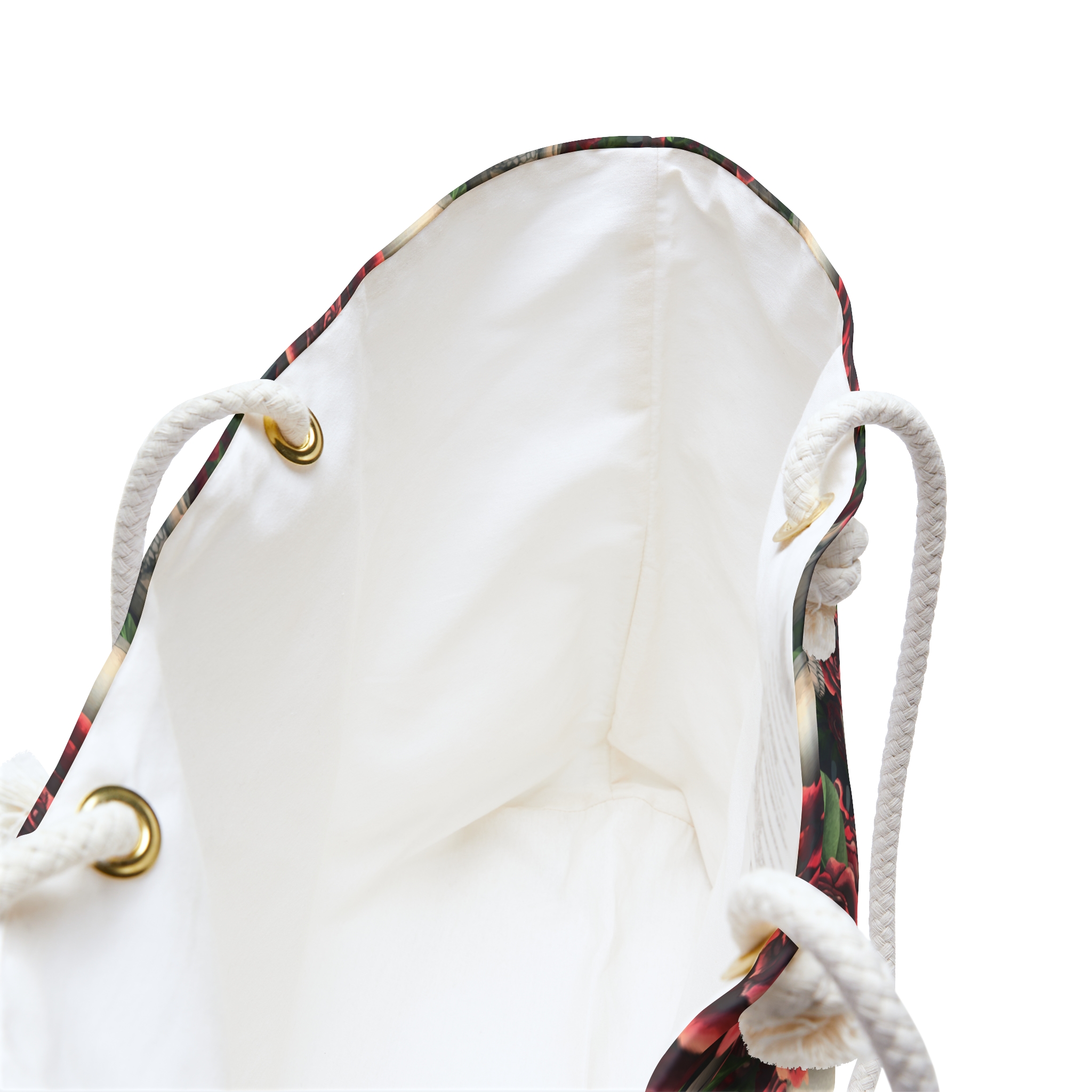 Gothic Skulls & Red Roses Print Weekender Bag (S.e.P.T.™) - Image 5