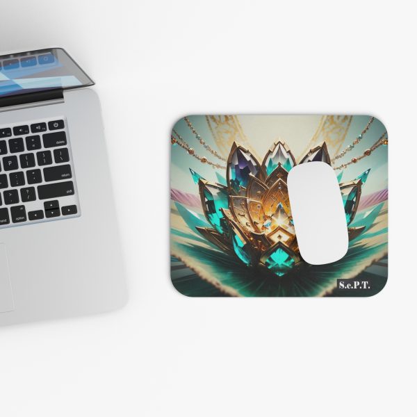 Fantasy Jewelled Flower Gemstones - Mouse Pad - (S.e.P.T.) - Image 4