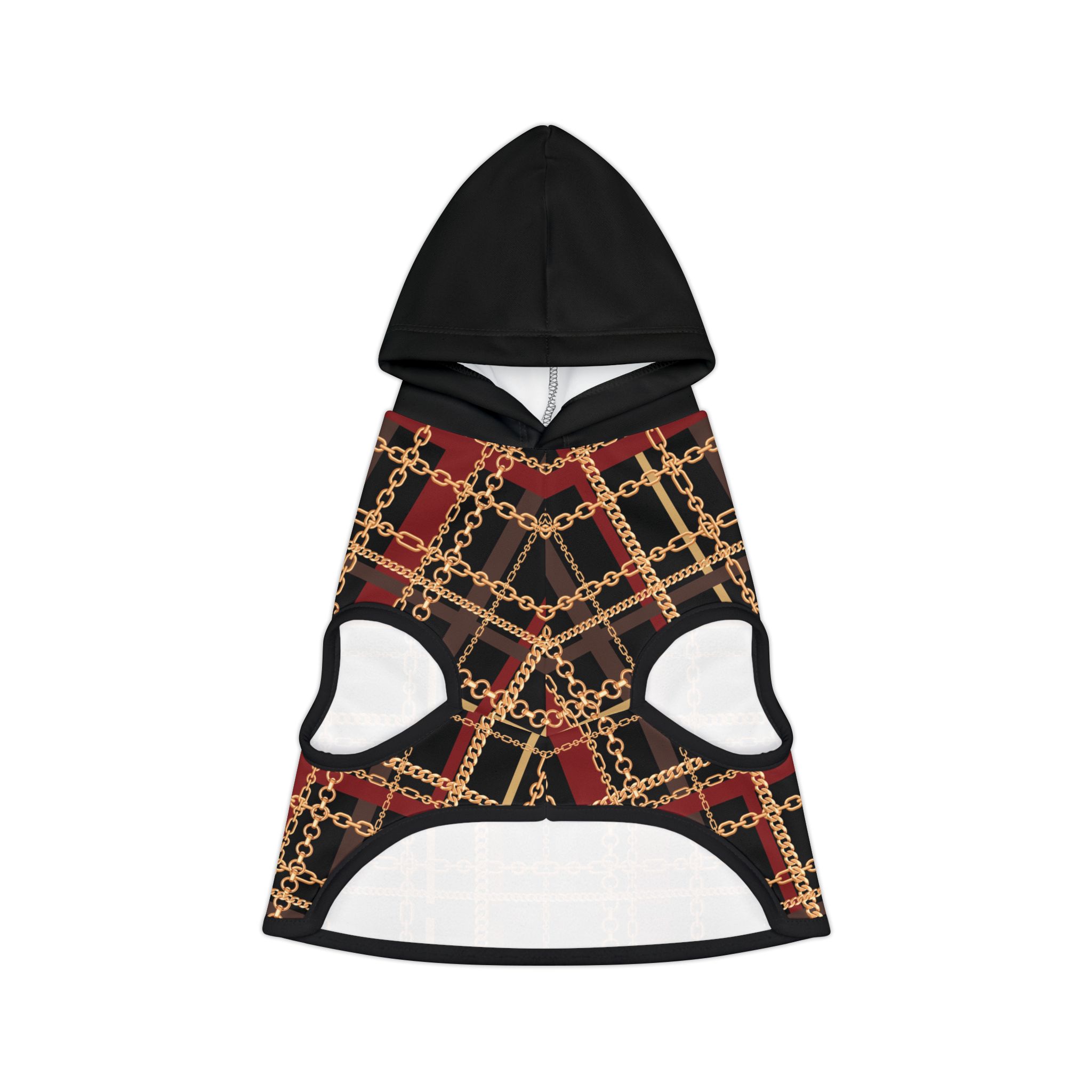 Regal Tartan Chain Plaid Print Cat Dog Pet Hoodie - (S.e.P.T.™) - Image 5