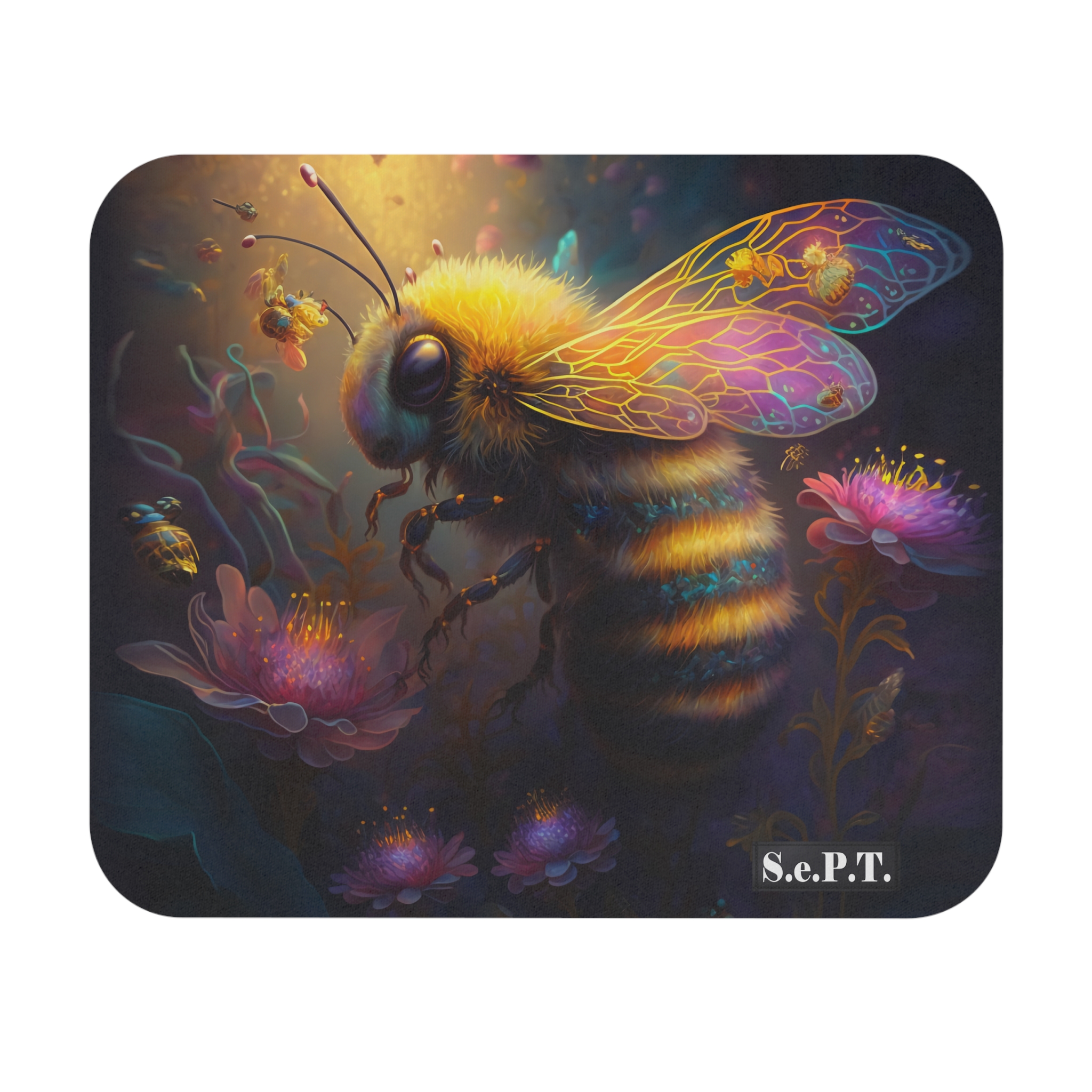 Bumble Bee (Design 1) - 9x8 Mouse Pad - (S.e.P.T.™)