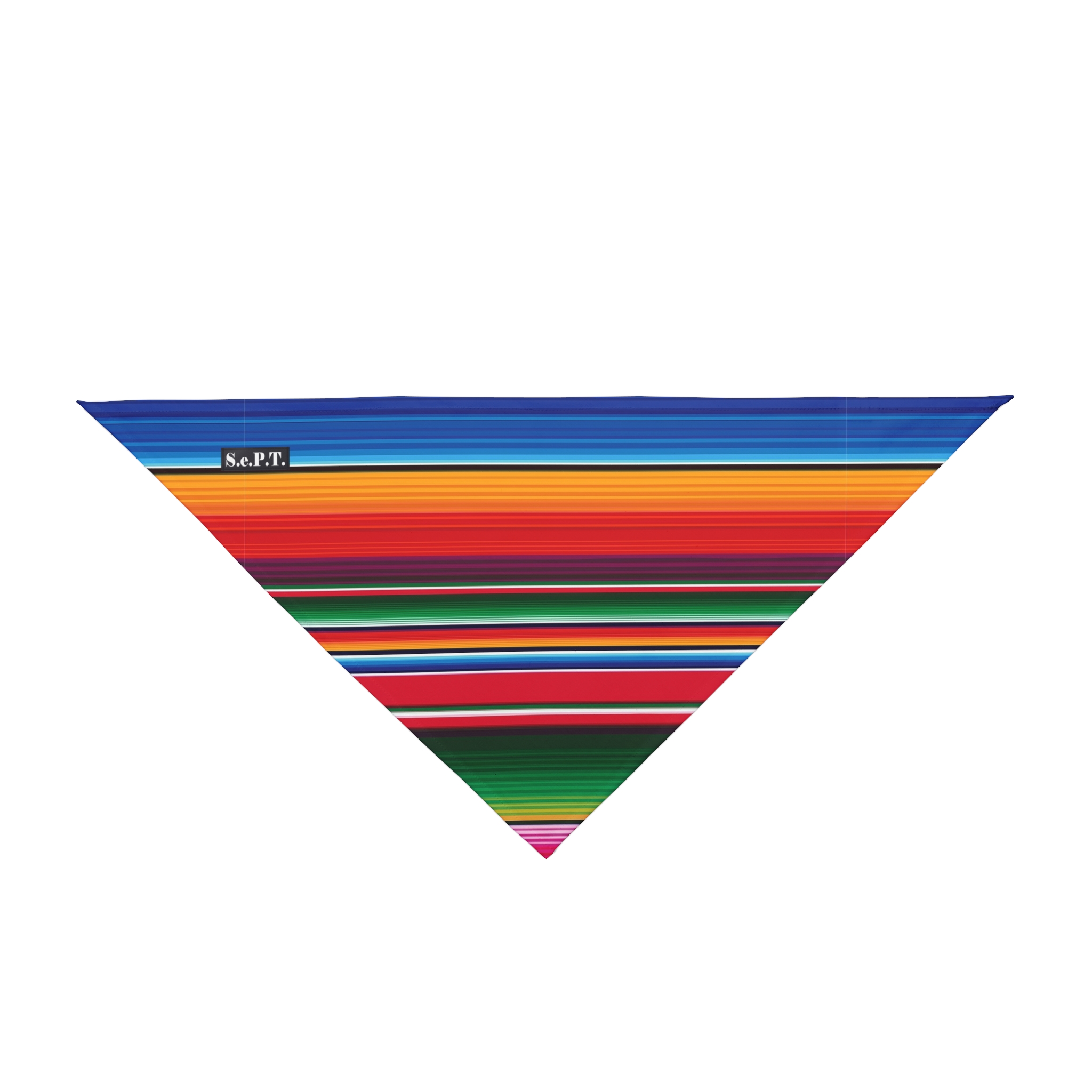 Vibrant Serape Stripe Pet Bandana - (S.e.P.T.™) - Image 3