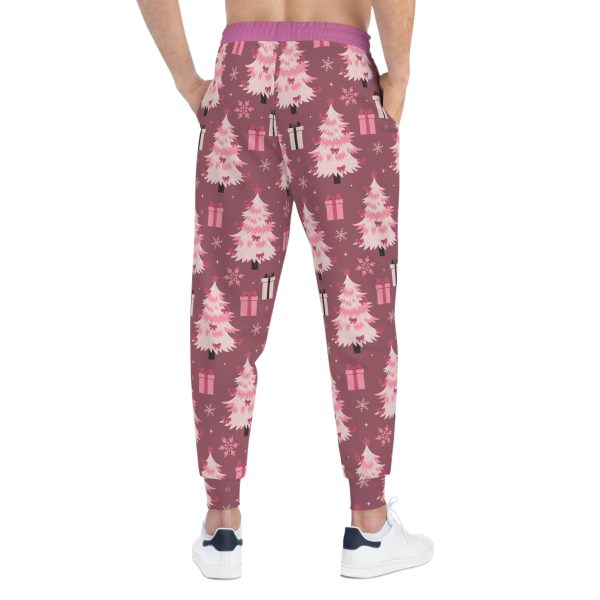 Pink Holiday Dreams Athletic Joggers (AOP) - Image 5