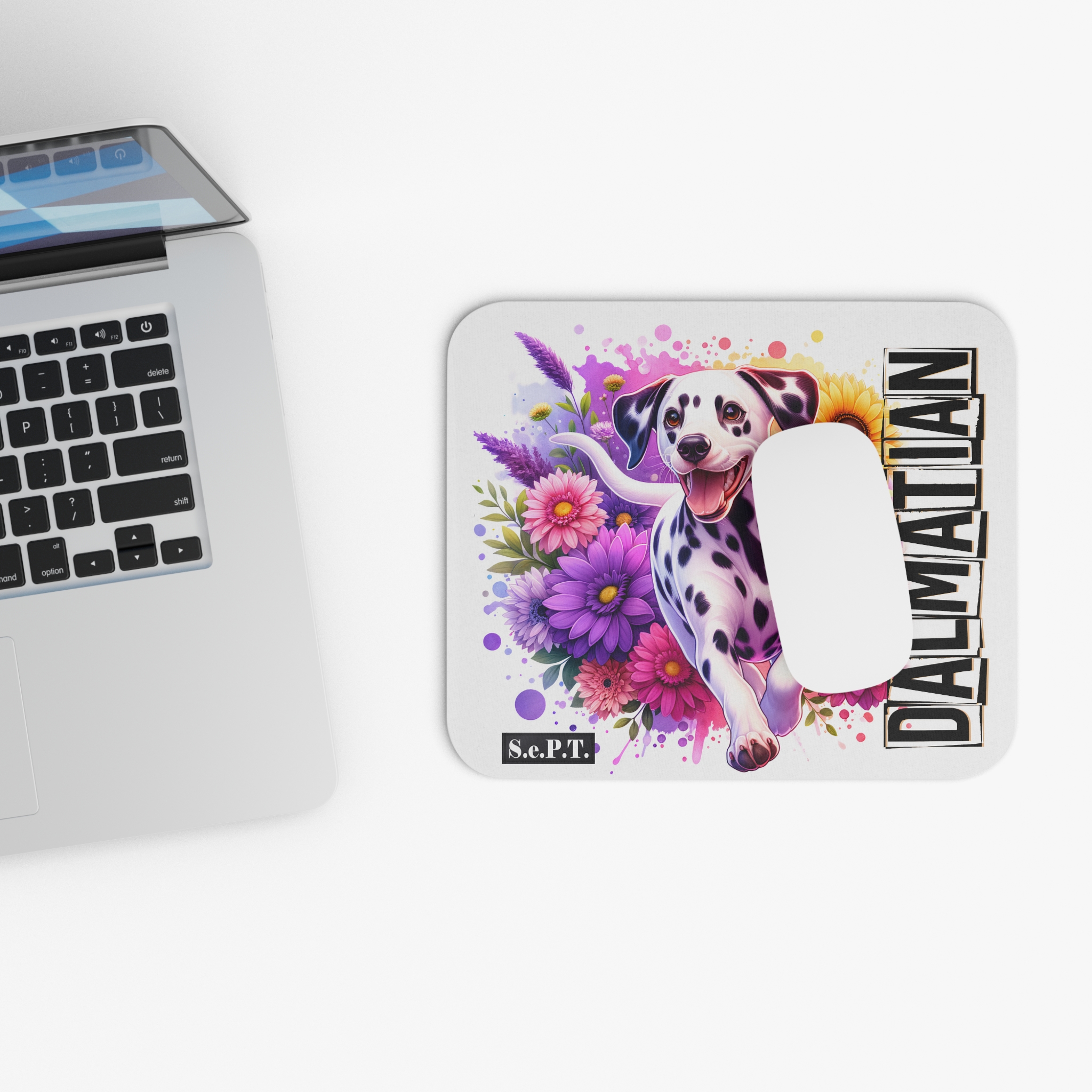 Dog Dalmatian - 9x8 Mouse Pad - (S.e.P.T.™) - Image 4