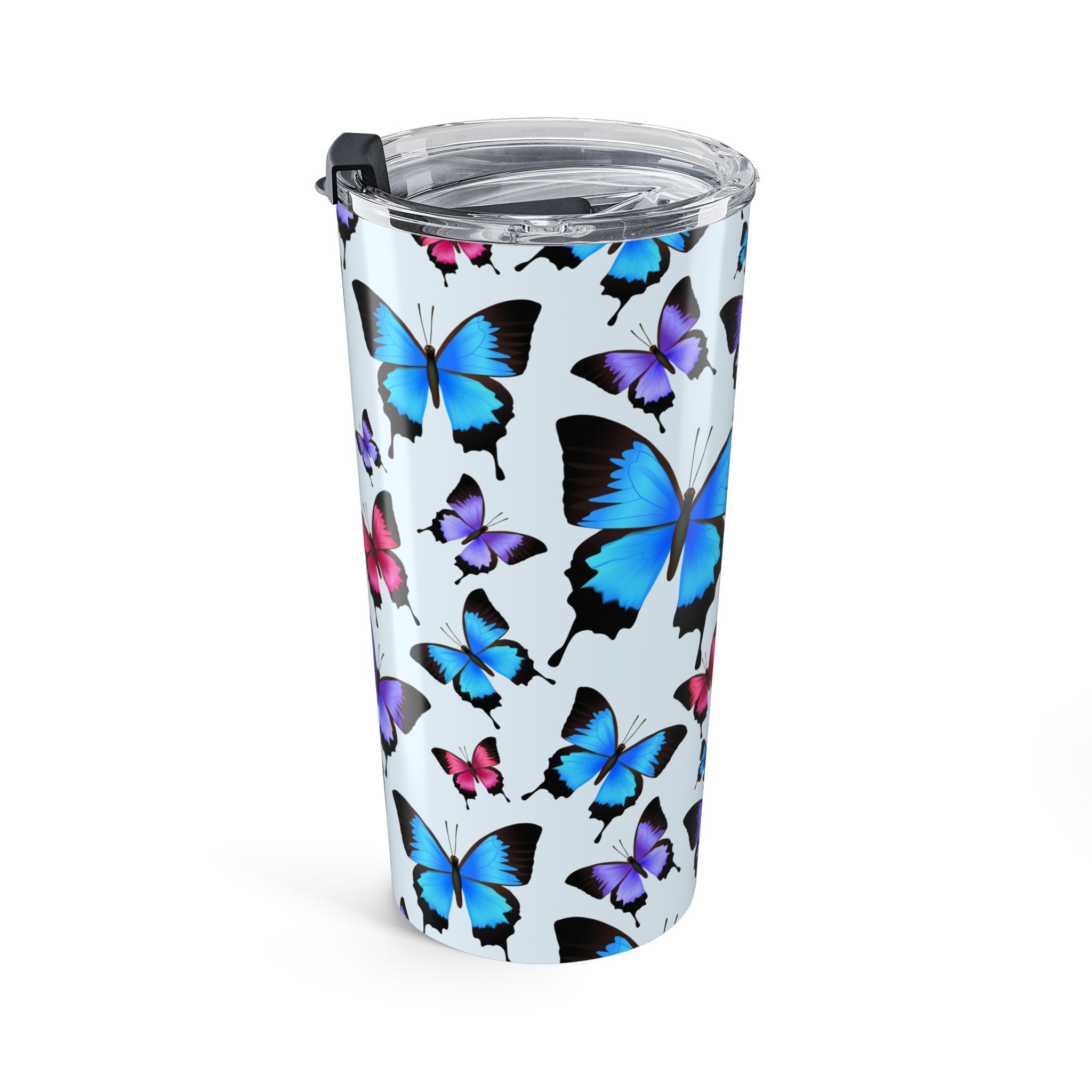 Multi-Color Butterfly Garden Print - Tumbler 20oz - (S.e.P.T.™)