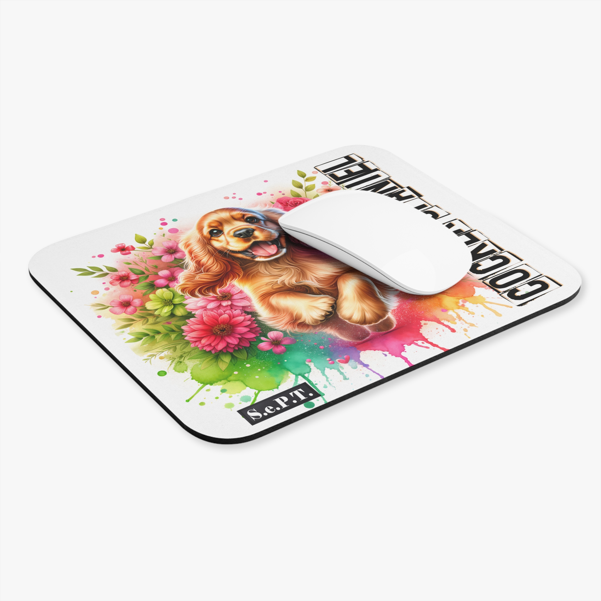 Dog Cocker Spaniel - 9x8 Mouse Pad - (S.e.P.T.™) - Image 3