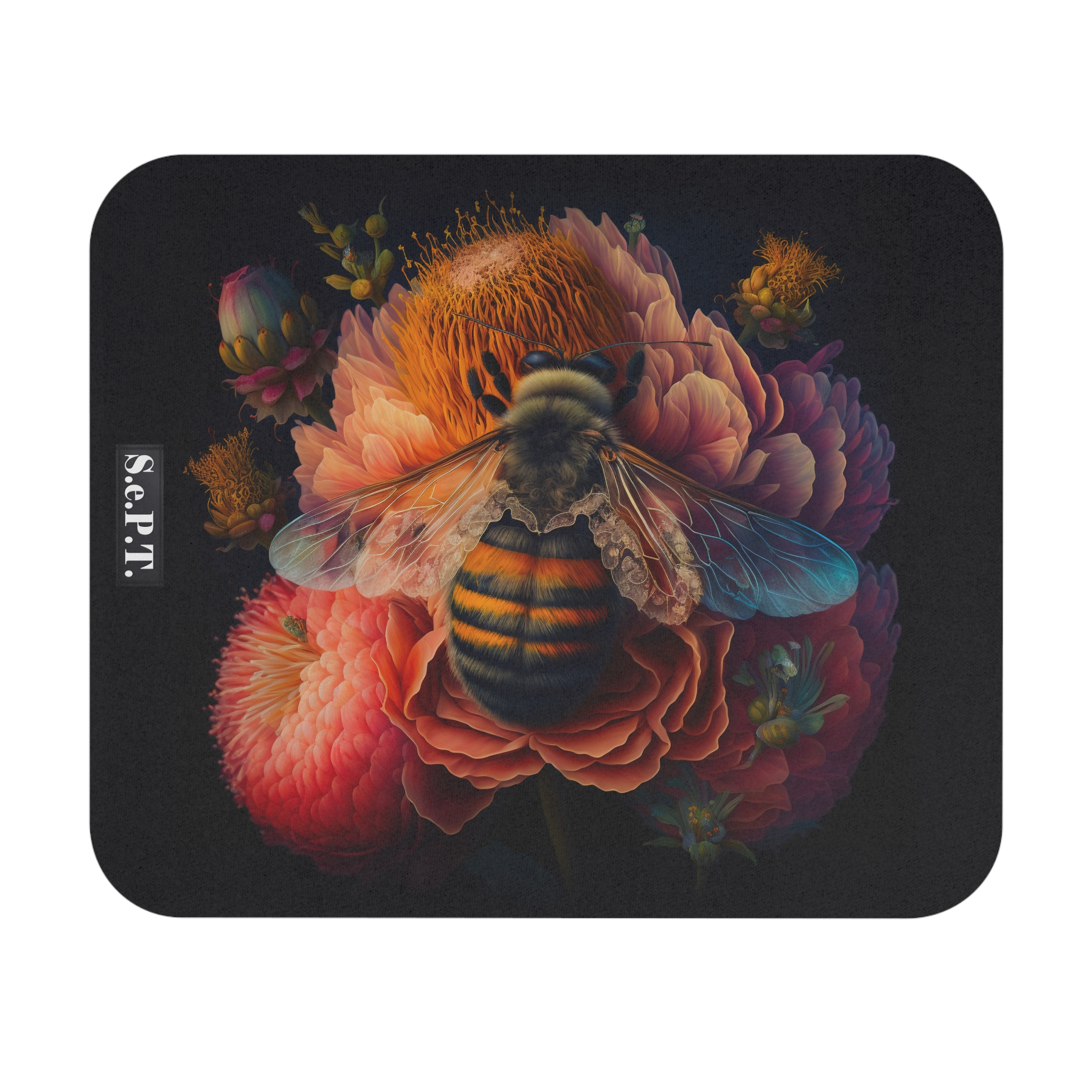 Bumble Bee (Design 6) - 9x8 Mouse Pad - (S.e.P.T.)