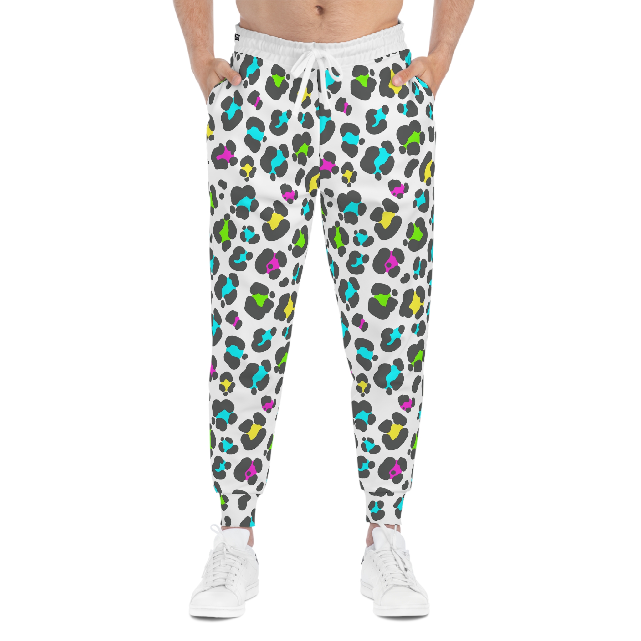 Colorful Leopard Print Athletic Joggers (S.e.P.T.™) - Image 3
