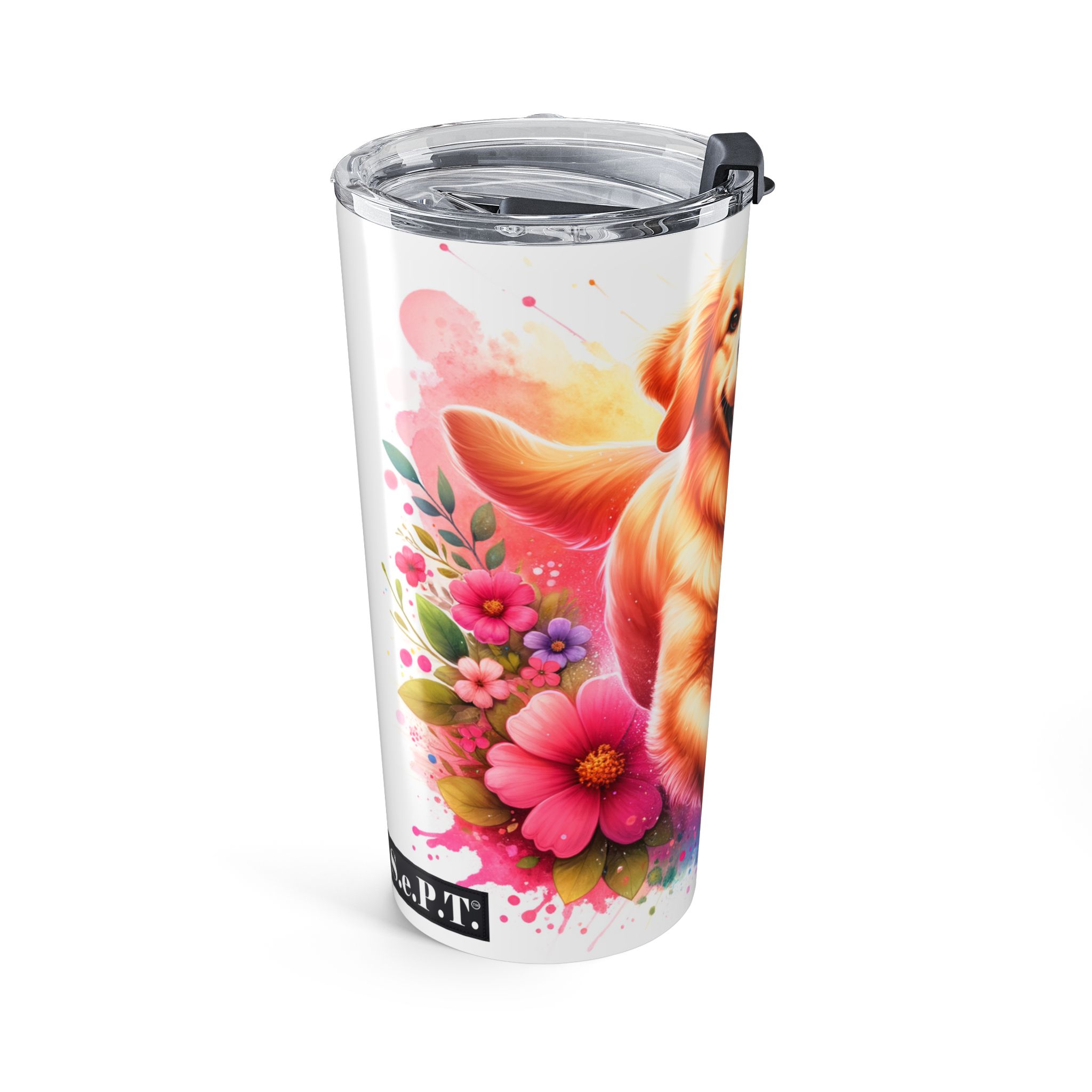 Dog Golden Retriever - Tumbler 20oz - (S.e.P.T.™) - Image 3