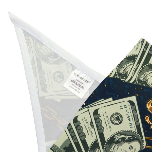 Bundled Money and Chain Pattern Pet Bandana - (S.e.P.T.) - Image 3