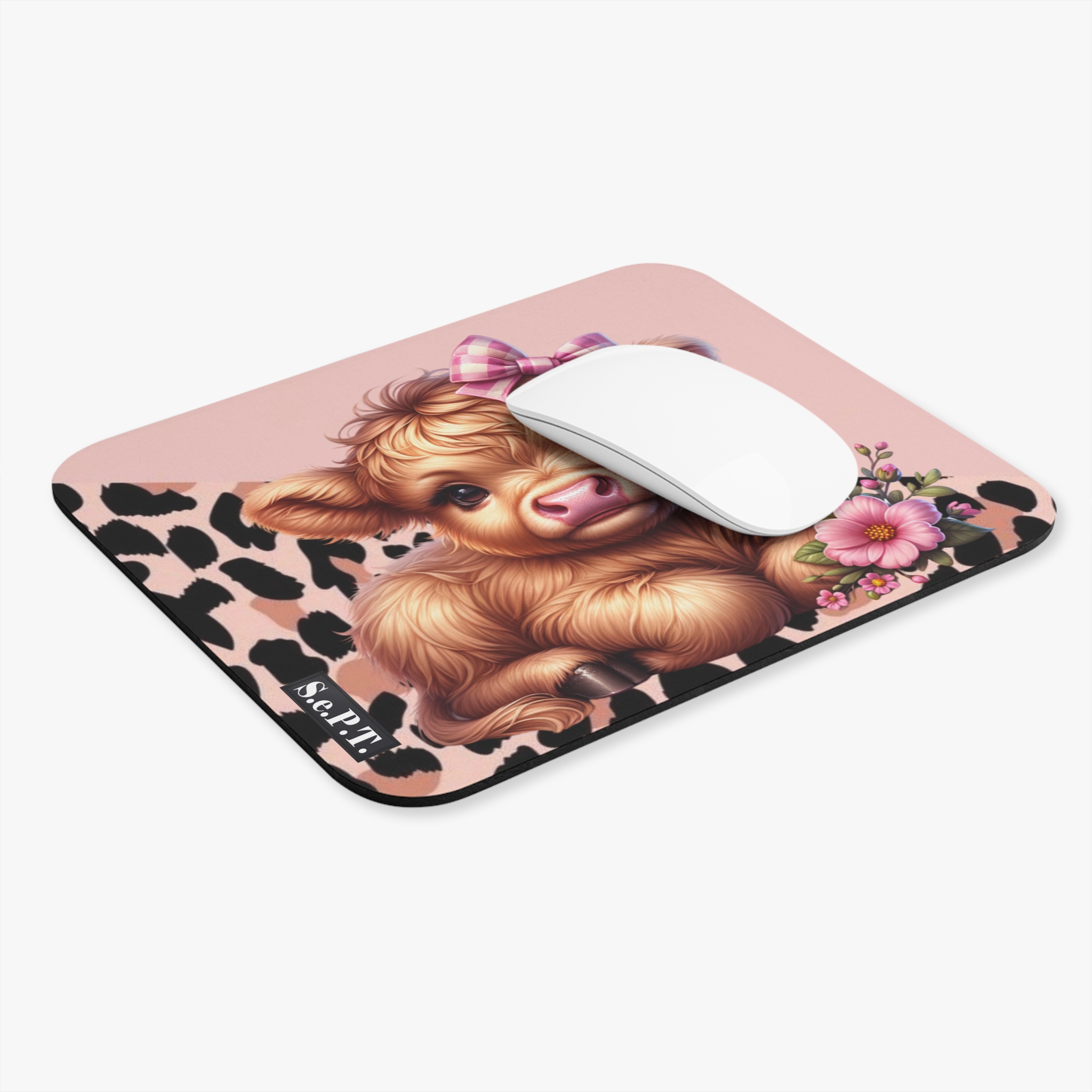 Adorable Cow (Design 44) - Mouse Pad - (S.e.P.T.™) - Image 3