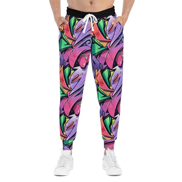 Fresh Tag Graffiti Athletic Joggers (AOP)
