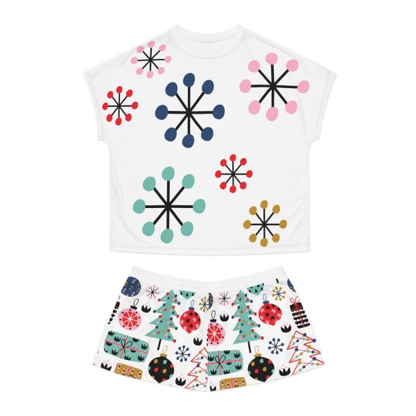 Women's Short Holiday Pajama Set #2 (AOP) - Image 2