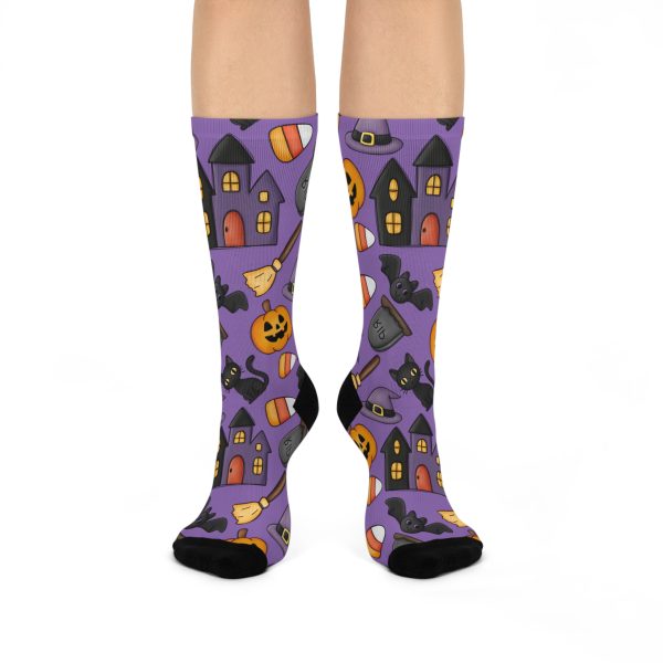 Spooky Cute Halloween Cushioned Crew Socks