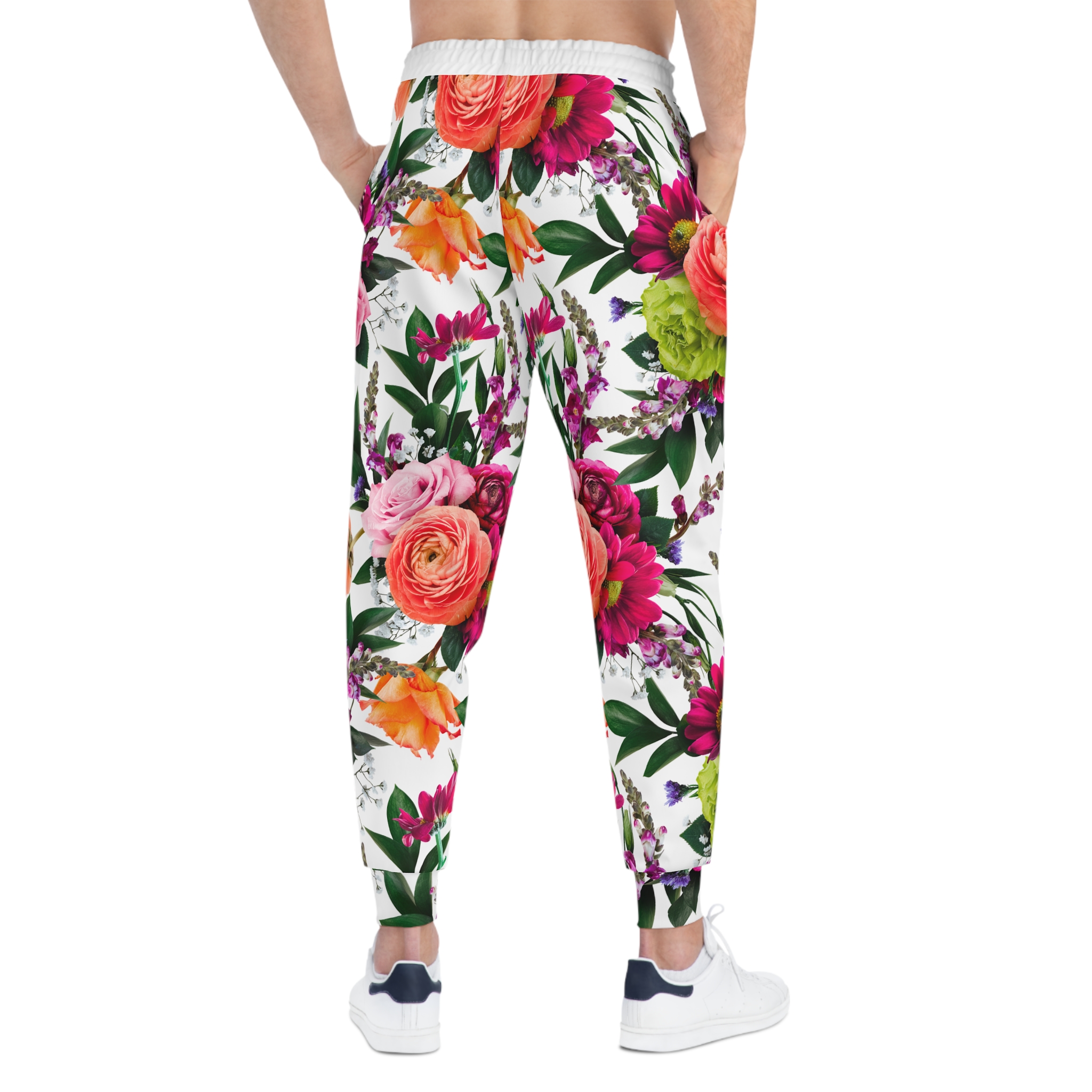Luxe Botanical Print Athletic Joggers (S.e.P.T.) - Image 5