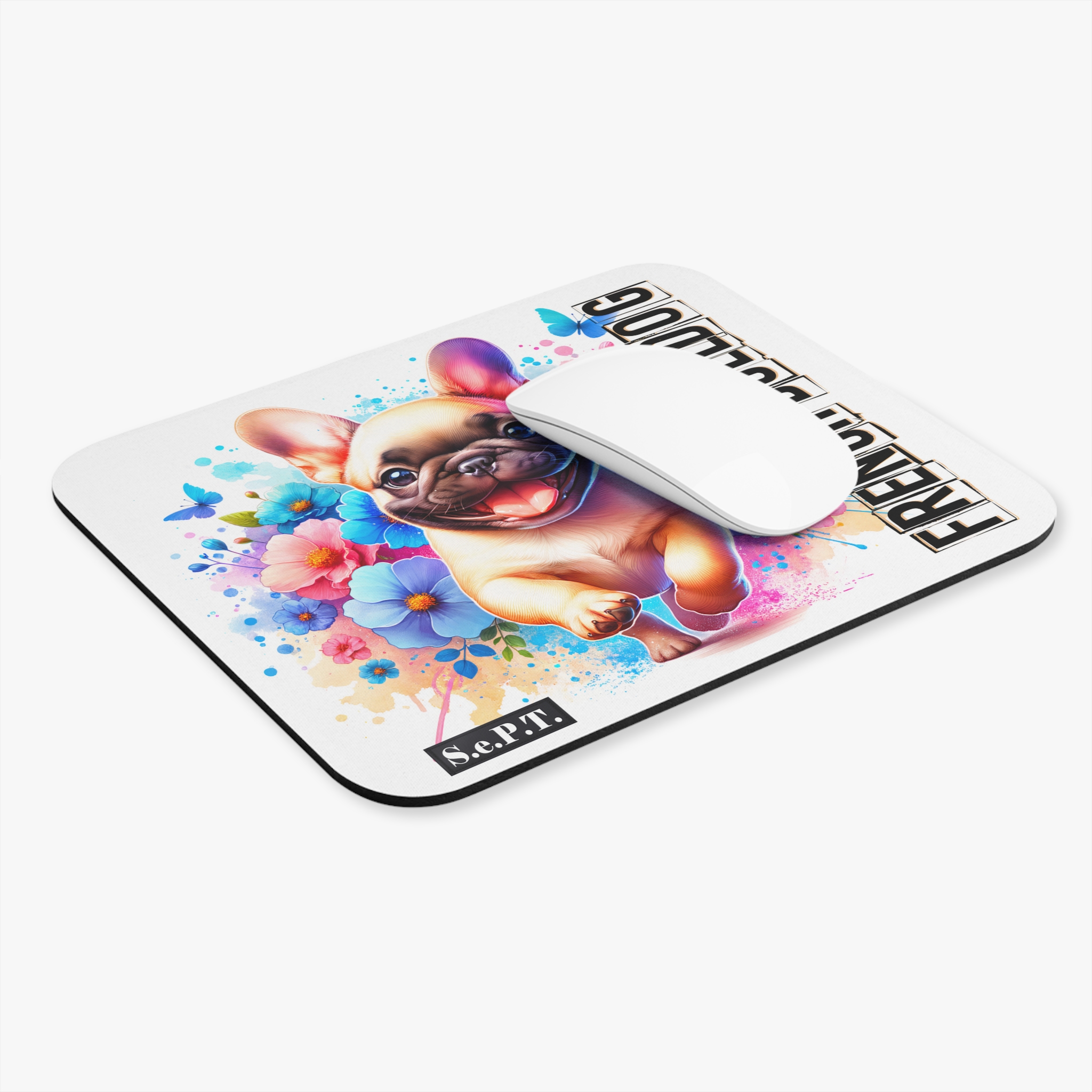 Dog French Bulldog - 9x8 Mouse Pad - (S.e.P.T.™) - Image 3