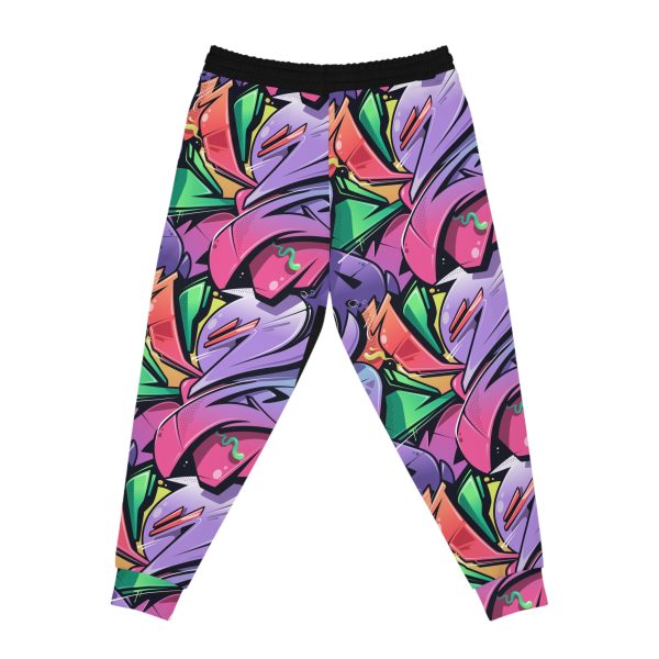 Fresh Tag Graffiti Athletic Joggers (AOP) - Image 3