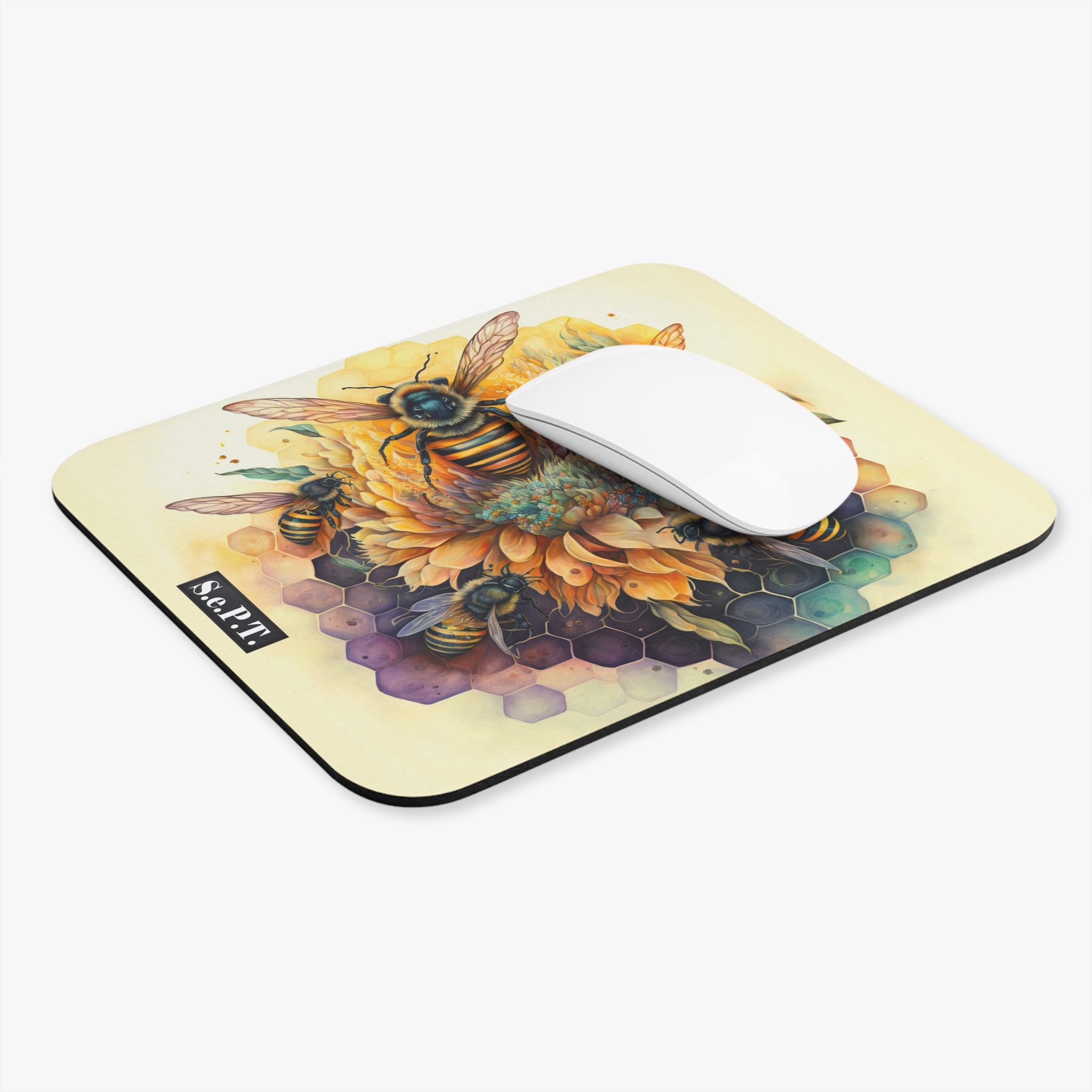 Bumble Bee (Design 5) - 9x8 Mouse Pad - (S.e.P.T.™) - Image 3