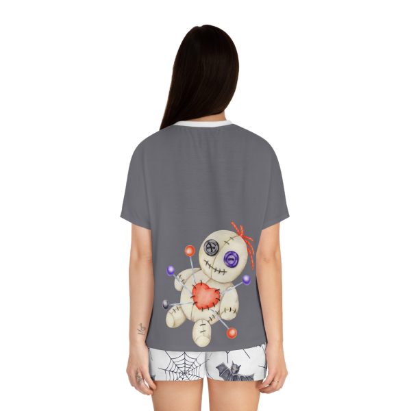 Voodoo & Vamps Spooky Women's Short Pajama Set (AOP) - Image 7