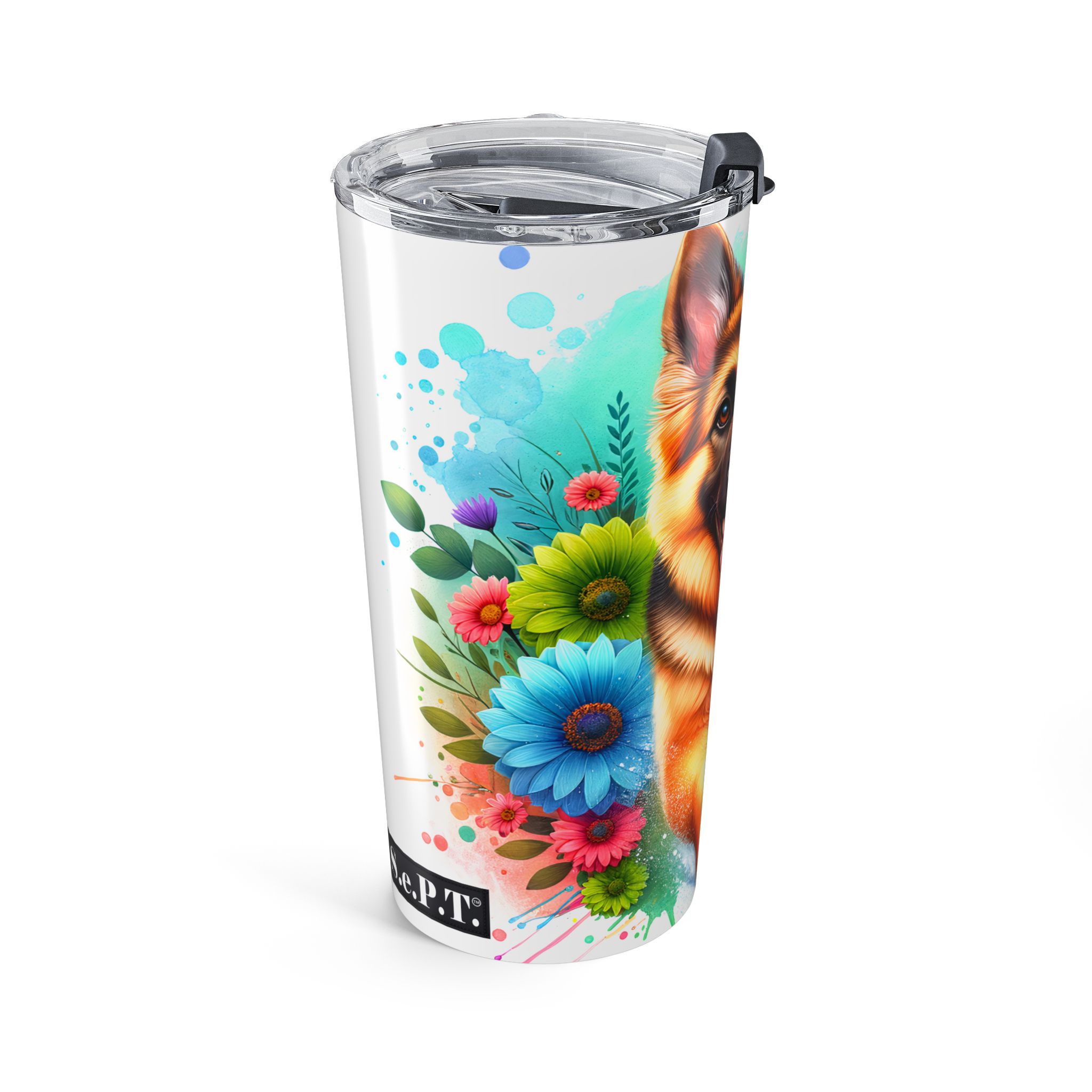 Dog German Shepherd - Tumbler 20oz - (S.e.P.T.™) - Image 3