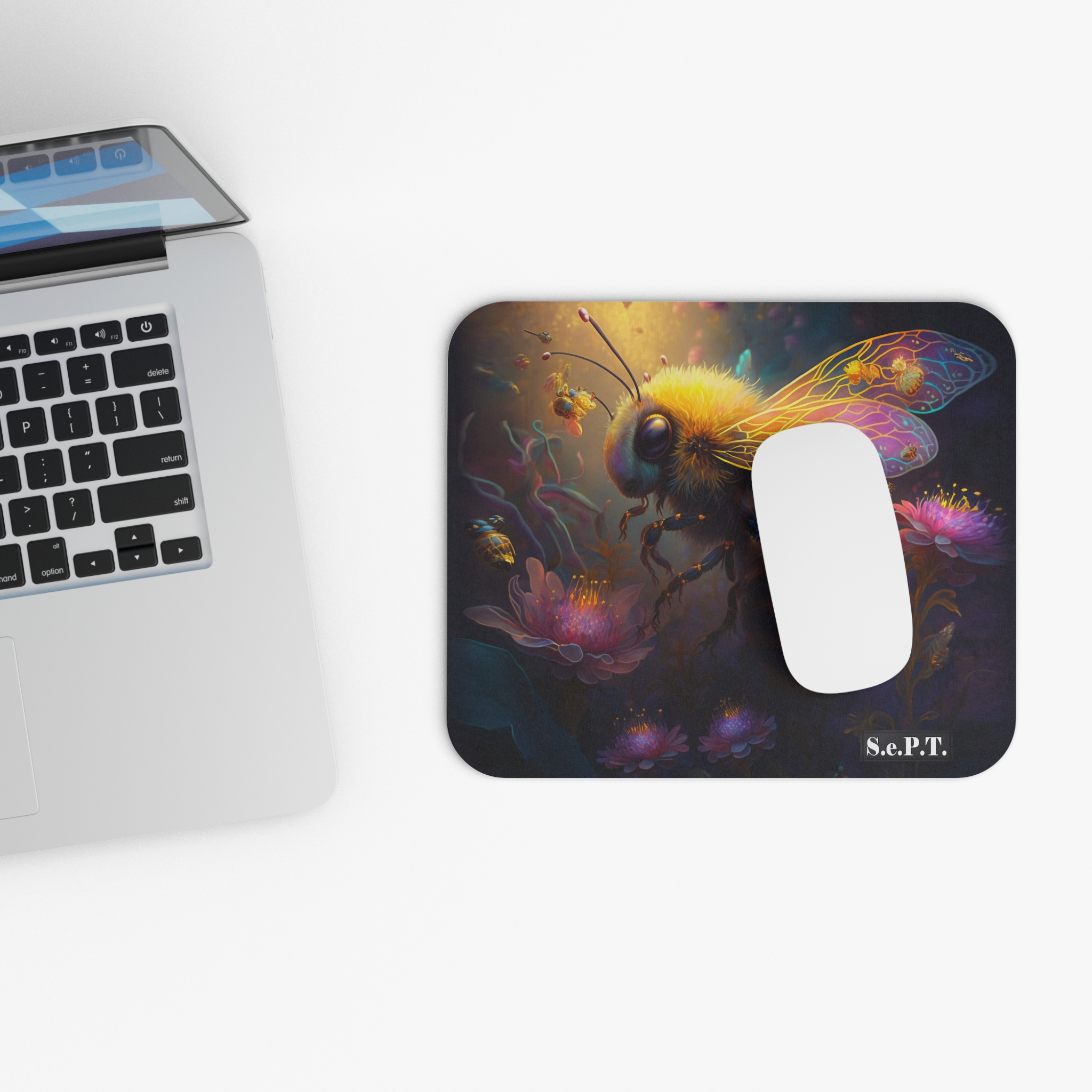 Bumble Bee (Design 1) - 9x8 Mouse Pad - (S.e.P.T.™) - Image 4