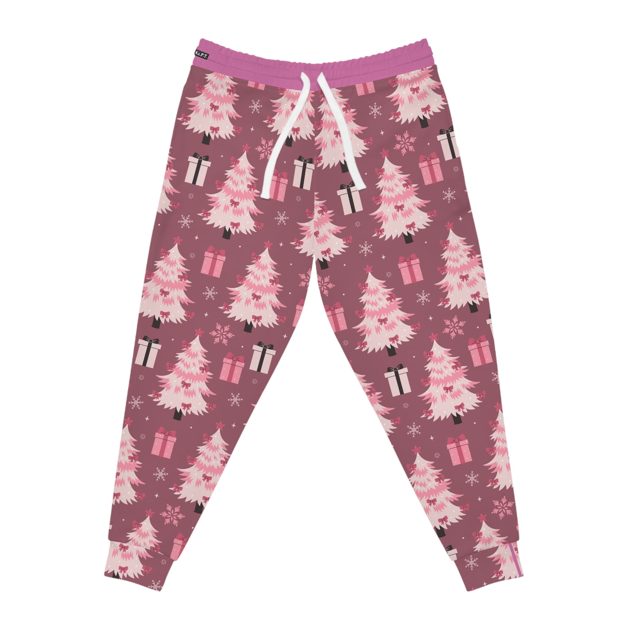 Pink Holiday Dreams Athletic Joggers (S.e.P.T.) - Image 3