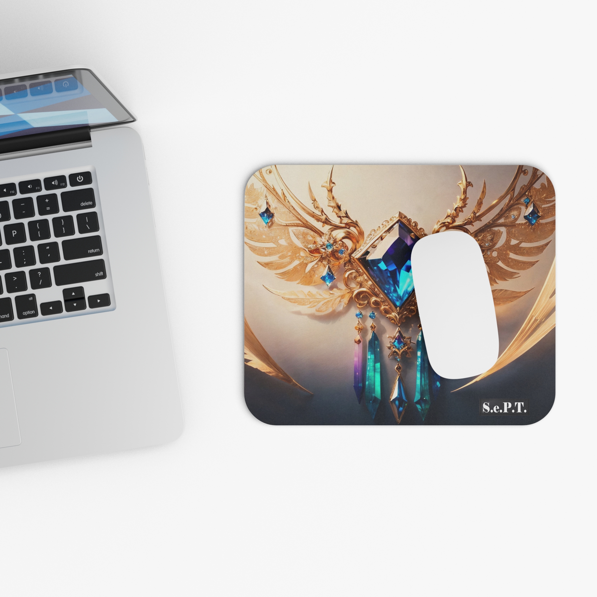 Sapphire Bling Jewelled - Mouse Pad - (S.e.P.T.) - Image 4