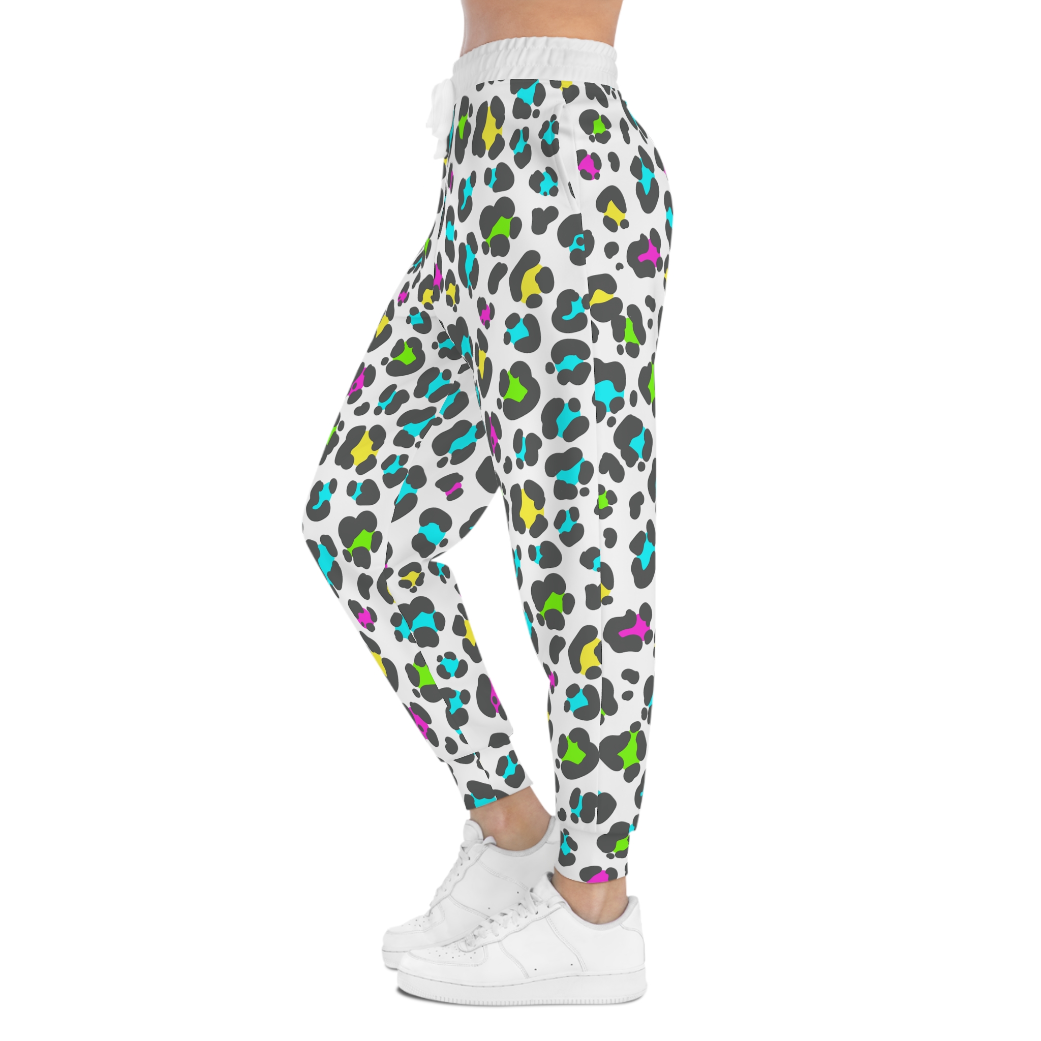 Colorful Leopard Print Athletic Joggers (S.e.P.T.™)