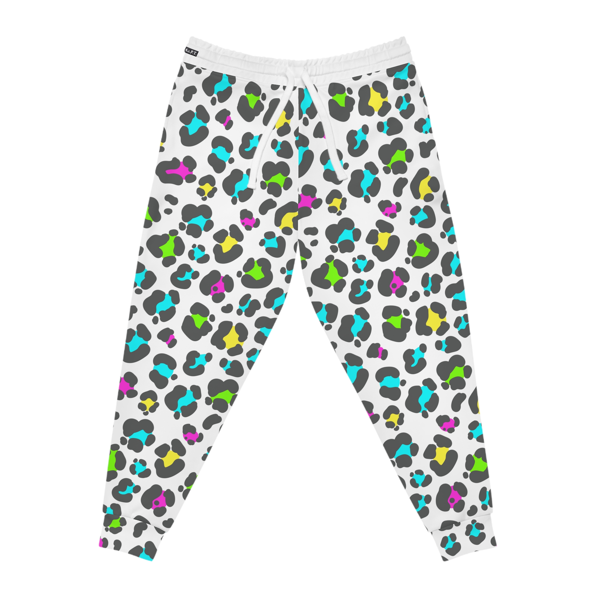 Colorful Leopard Print Athletic Joggers (S.e.P.T.™) - Image 4