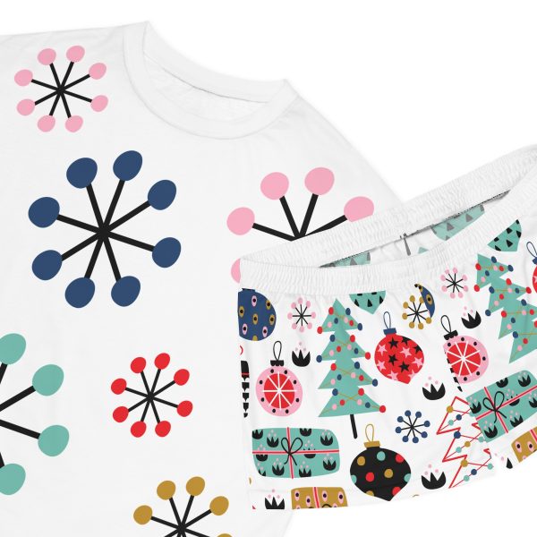 Women's Short Holiday Pajama Set #2 (AOP) - Image 4