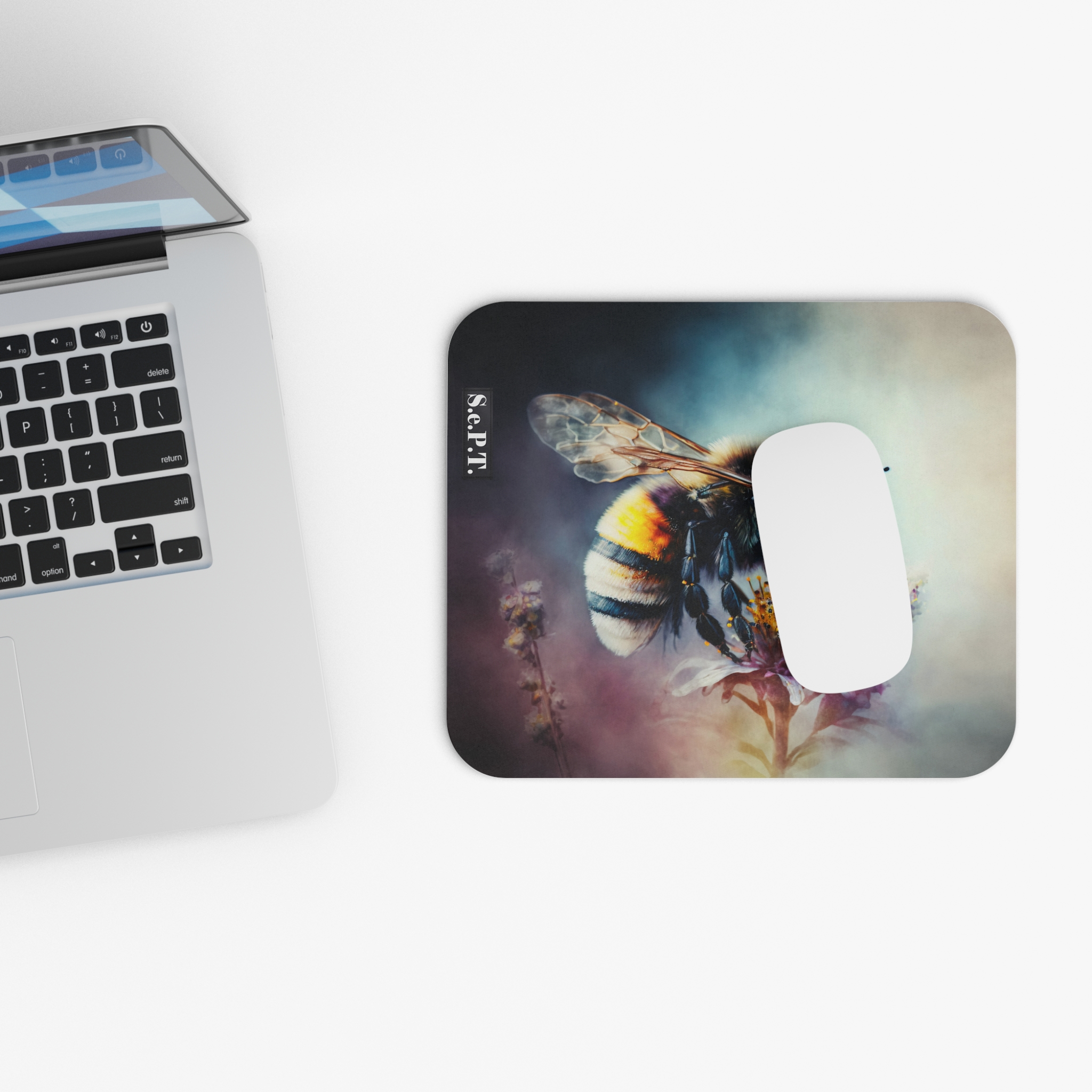 Bumble Bee (Design 3) - 9x8 Mouse Pad - (S.e.P.T.™) - Image 4